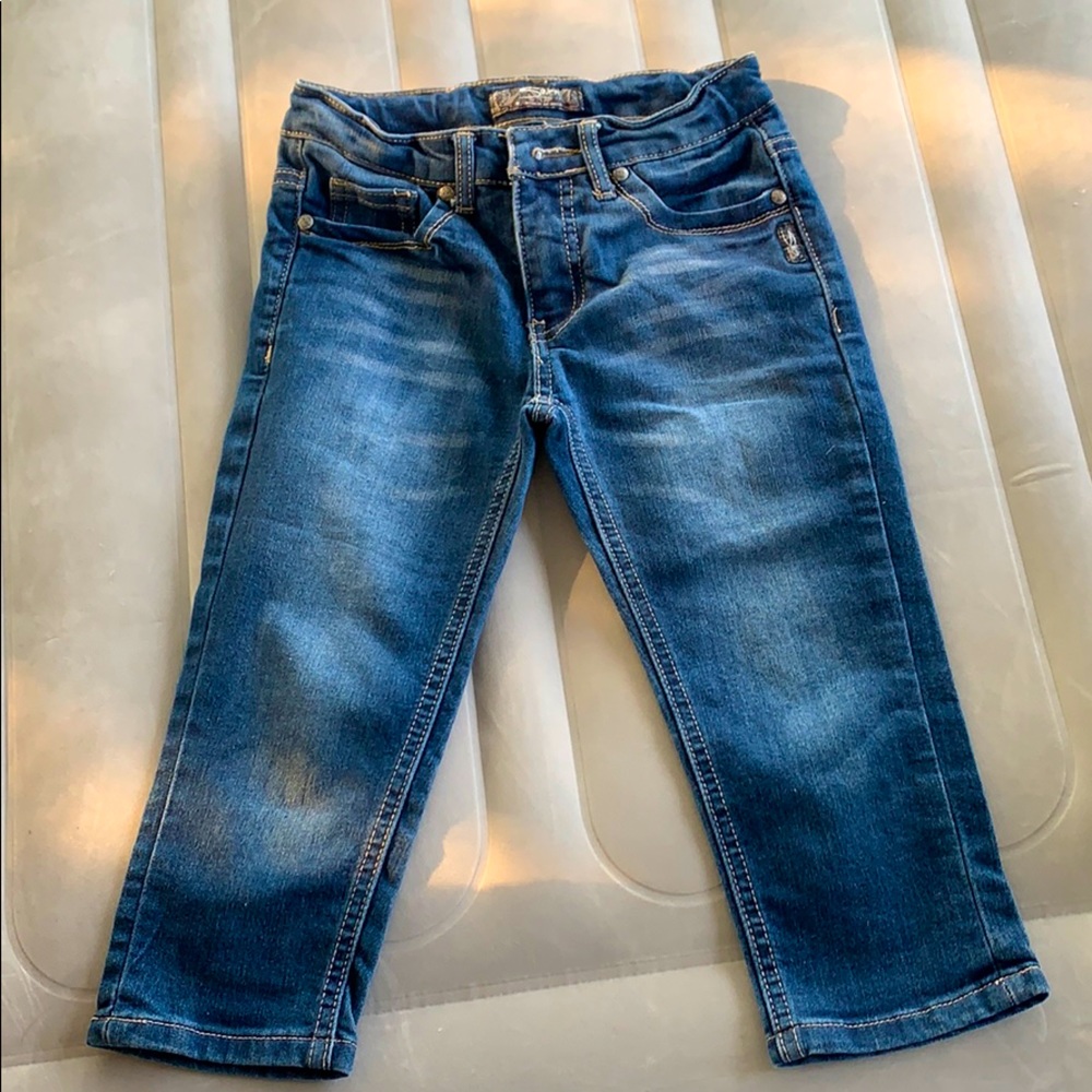 Silver Ali Capris